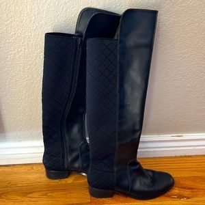 Tall Black Charles by Charles David Boots